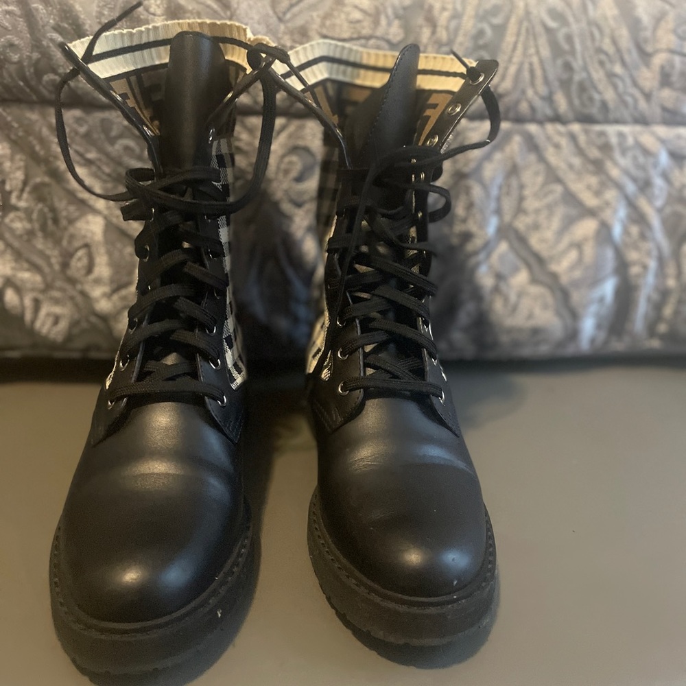Real Fendi sock combat boots!